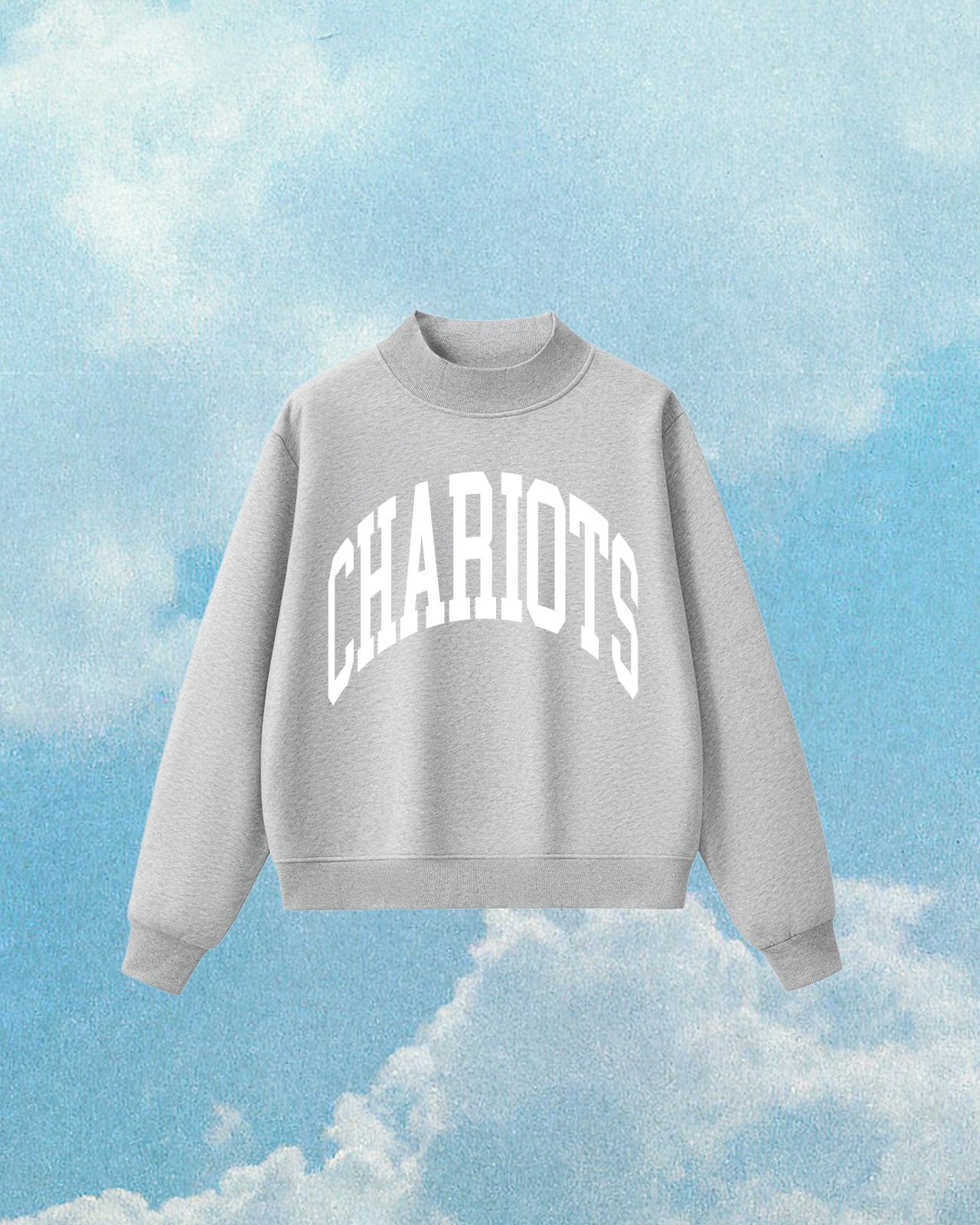 Chariots Mock Neck Sweatshirt